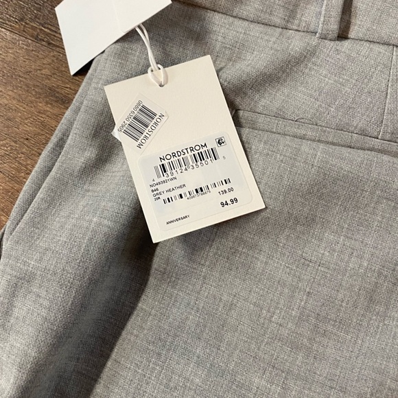 Nordstrom Heather Grey straight leg pants - Picture 4 of 6